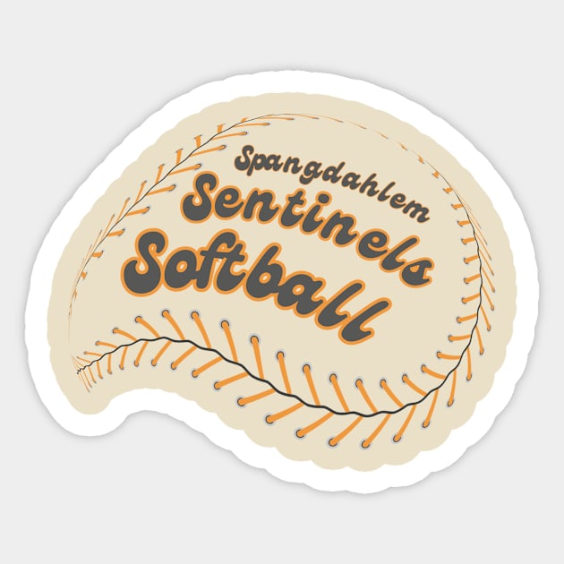 Spangdahlem Softball Sticker by Besemerspang